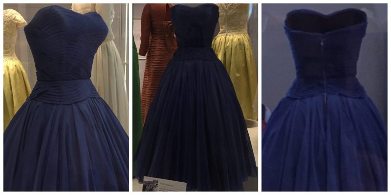 Princess Margaret Blue Dress